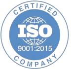 ISO 9001:2015 certified company