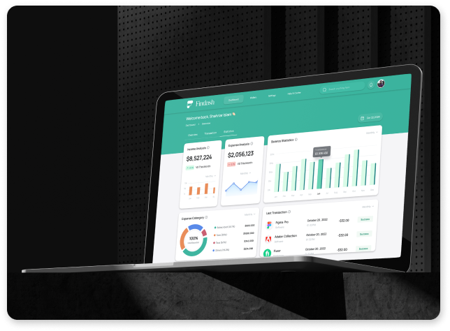 FinDash Expense Management Dashboard
