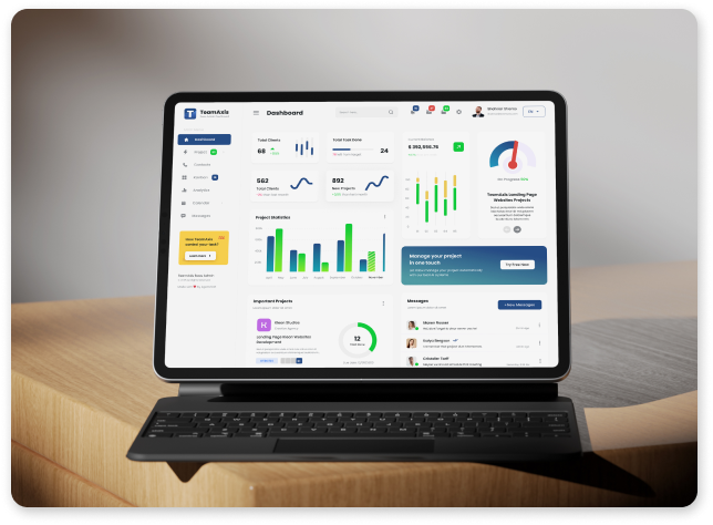 TeamAxis Dashboard